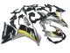 Carena Moto Honda CBR500R 2022-2023 - Argento Giallo Nero Lucido