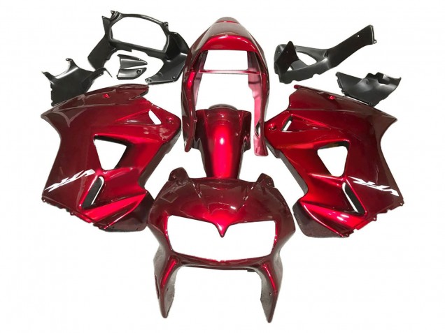 Carena Moto Honda VFR 800 1998-2001 - Rosso
