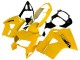 Carena Moto Honda VFR 800 1998-2001 - Giallo