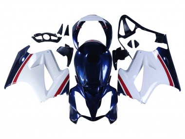 Carena Moto Honda VFR 800 2002-2013 - Bianco Rosso Blu Scuro