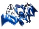 Carena Moto Honda VFR 800 2002-2013 - Blu