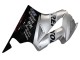 Carena Moto Honda VFR 800 2002-2013 - Argento Nero Lucido Repsol