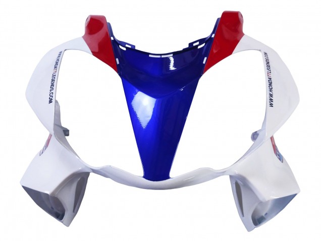 Carena Moto Honda VFR 800 2002-2013 - Bianco Rosso Blu Motul