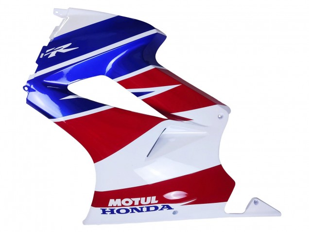 Carena Moto Honda VFR 800 2002-2013 - Bianco Rosso Blu Motul