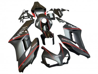 Carena Moto Honda CBR1000RR 2004-2005 - Nero Lucido Grigio Lucido Rosso Banda