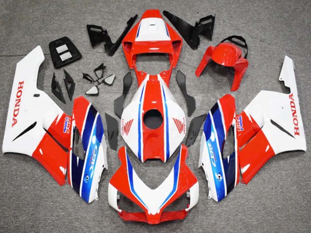 Carena Moto Honda CBR1000RR 2004-2005 - Bianco Rosso Blu HRC