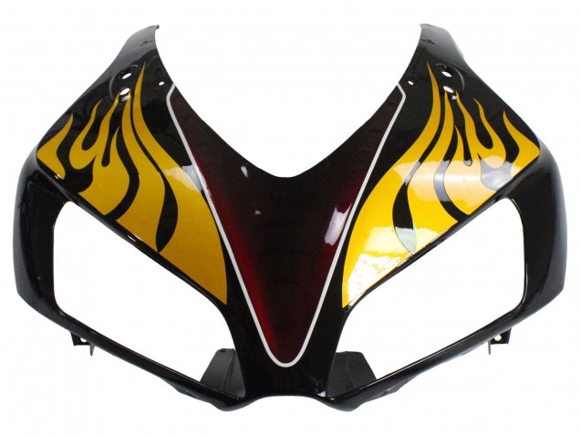 Carena Moto Honda CBR1000RR 2006-2007 - Nero Lucido Giallo Rosso Fiamma