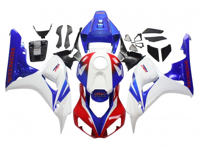Carena Moto Honda CBR1000RR 2006-2007 - Bianco Rosso Blu HRC
