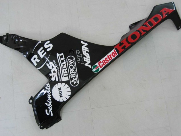 Carena Moto Honda CBR1000RR 2006-2007 - Bianco Verde Nero Lucido Hannspree 52