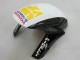 Carena Moto Honda CBR1000RR 2006-2007 - Bianco Verde Nero Lucido Hannspree 52