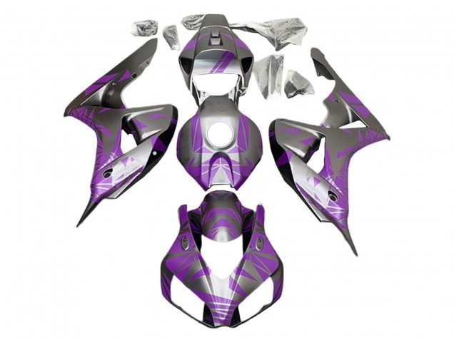 Carena Moto Honda CBR1000RR 2006-2007 - Argento Viola Chiaro