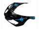 Carena Moto Honda CBR1000RR 2006-2007 - Bianco Blu Nero Lucido