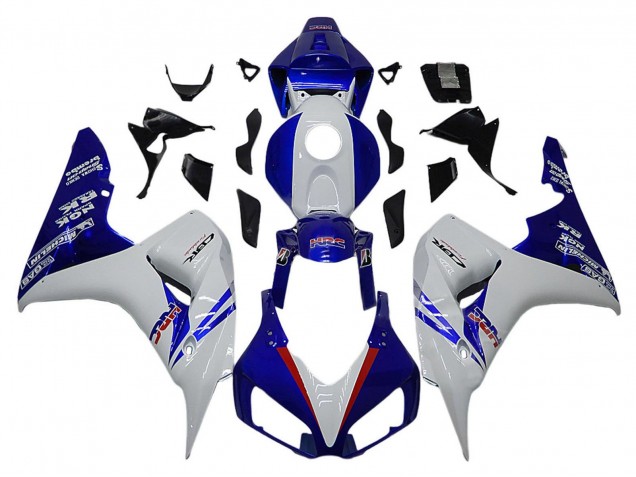 Carena Moto Honda CBR1000RR 2006-2007 - Bianco Rosso Blu HRC