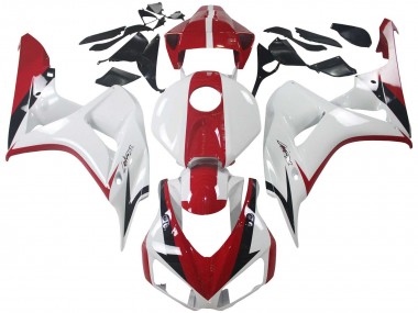 Kit Carena Moto Honda CBR1000RR 2006-2007 - Bianco Rosso Nero Lucido