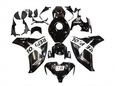 Carena Moto Honda CBR1000RR 2008-2011 - Nero Lucido Bianco Repsol 93