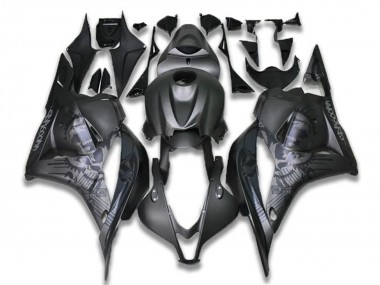 Carene Moto Honda CBR600RR 2009-2012 - Nero Grigio Cranio