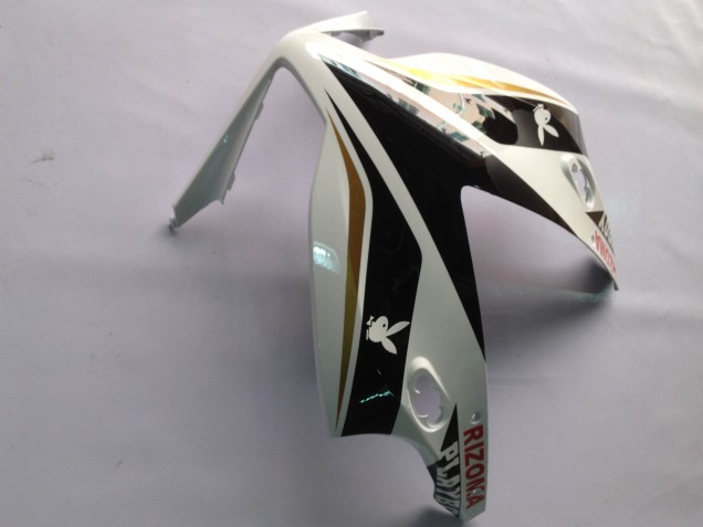 Carena Moto Honda CBR1000RR 2012-2016 - Bianco Nero Lucido Rizoma Playboy