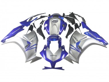 Carena Moto Honda CBR1000RR 2012-2016 - Argento Blu HRC