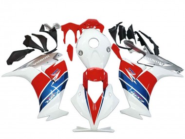 Carena Moto Honda CBR1000RR 2012-2016 - Bianco Argento Blu Rosso
