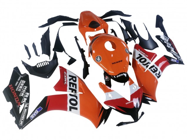 Carena Moto Honda CBR1000RR 2012-2016 - Arancia Bianco Rosso Repsol