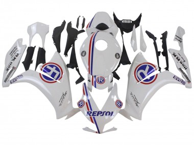Carena Moto Honda CBR1000RR 2012-2016 - Bianco Blu Rosso Repsol