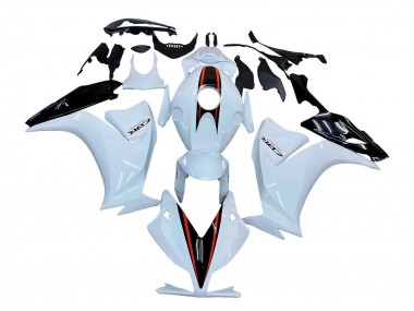 Carena Moto Honda CBR1000RR 2012-2016 - Bianco Nero Lucido