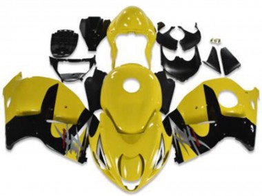 Carene Moto Suzuki GSXR 1300 Hayabusa 1996-2007 - Giallo Nero Argento Rosso