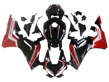 Carena Moto Honda CBR1000RR 2017-2023 - Rosso Bianco Nero Lucido