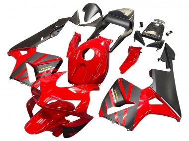 Carena Moto Honda CBR600RR 2003-2004 - Rosso Nero Opaco Corsa