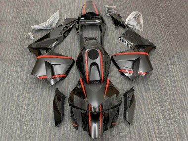 Carena Moto Honda CBR600RR 2003-2004 - Nero Lucido Rosso Banda