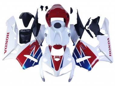 Carena Moto Honda CBR600RR 2005-2006 - Bianco Rosso Blu HRC