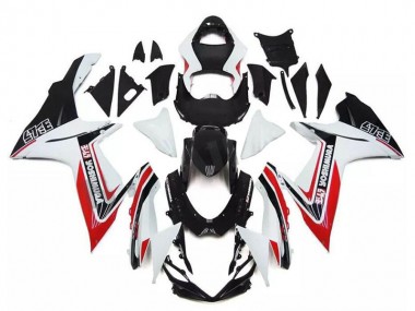 Carene Moto Suzuki GSXR 600/750 2011-2024 - Bianco Rosso Nero Alstare