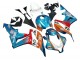 Carena Moto Honda CBR600RR 2007-2008 - Arancia Bianco Rosso Blu Repsol