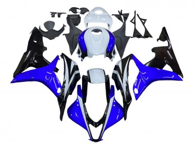 Carena Moto Honda CBR600RR 2007-2008 - Bianco Blu Nero Lucido
