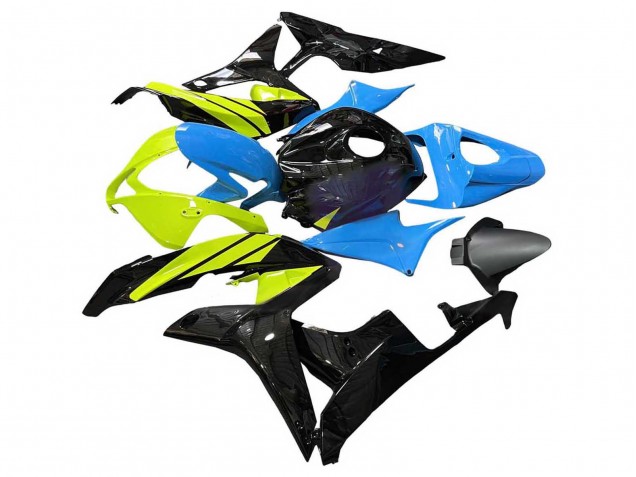 Carena Moto Honda CBR600RR 2007-2008 - Blu Giallo Nero Lucido
