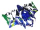Carena Moto Honda CBR600RR 2007-2008 - Blu Verde MoviStar Castrol