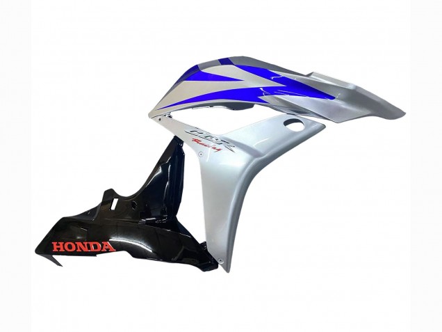 Carena Moto Honda CBR600RR 2007-2008 - Argento Blu Nero Lucido Corsa