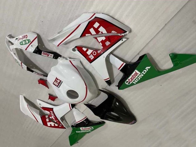 Carena Moto Honda CBR600RR 2007-2008 - Bianco Verde Rosso Castrol