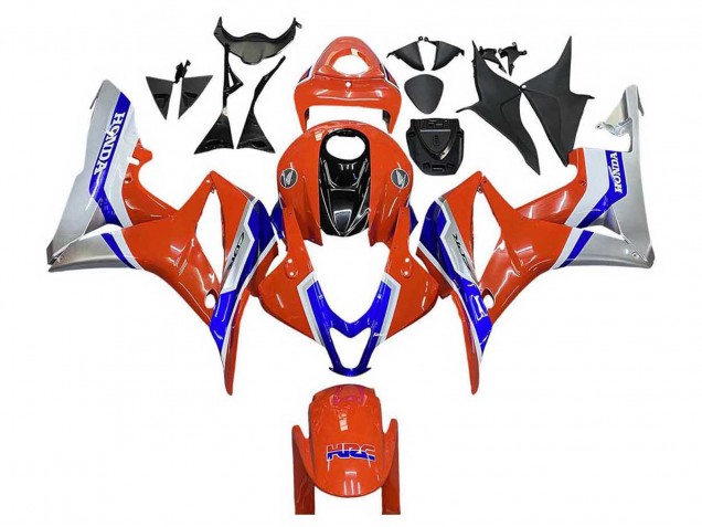 Carena Moto Honda CBR600RR 2007-2008 - Argento Blu Rosso HRC