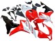 Carena Moto Honda CBR600RR 2007-2008 - Bianco Rosso Nero Lucido