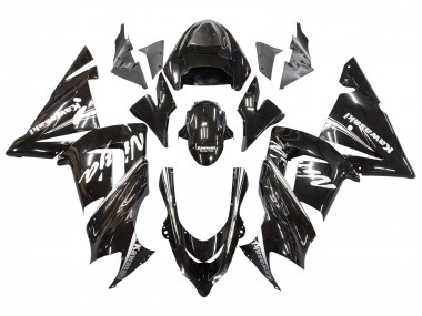 Carena Moto Kawasaki ZX10R 2004-2005 - Nero Lucido Ninja