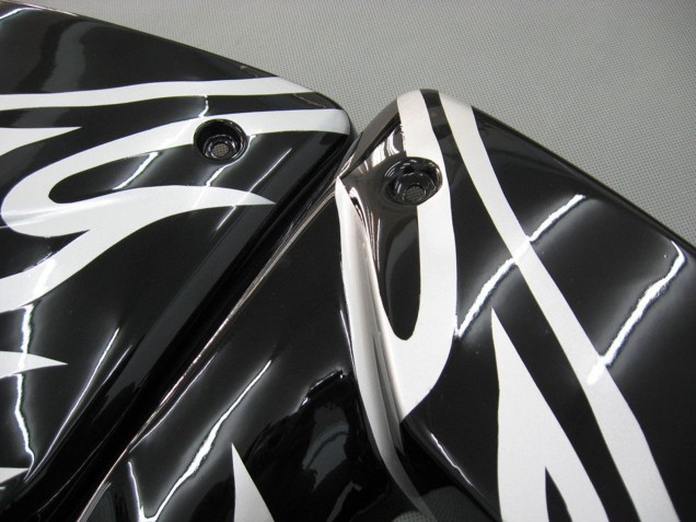 Carena Moto Kawasaki ZX10R 2004-2005 - Nero Bianco