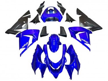Carena Moto Kawasaki ZX10R 2004-2005 - Blu Nero Ninja