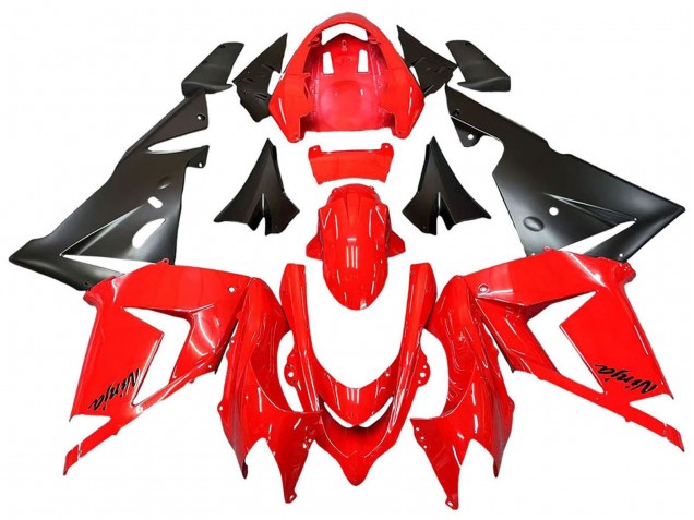 Carena Moto Kawasaki ZX10R 2004-2005 - Rosso Nero Ninja