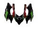 Carena Moto Kawasaki ZX10R 2004-2005 - Bianco Nero Verde Elf