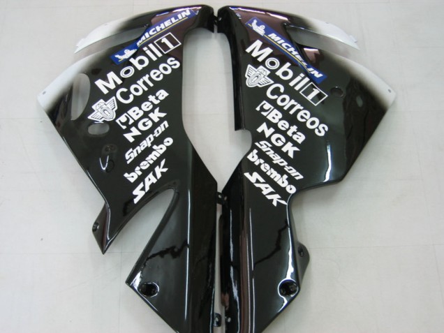 Carena Moto Kawasaki ZX10R 2004-2005 - Bianco Nero West Ninja