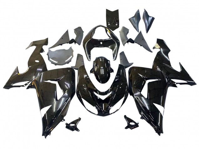 Carena Moto Kawasaki ZX10R 2006-2007 - Nero Lucido