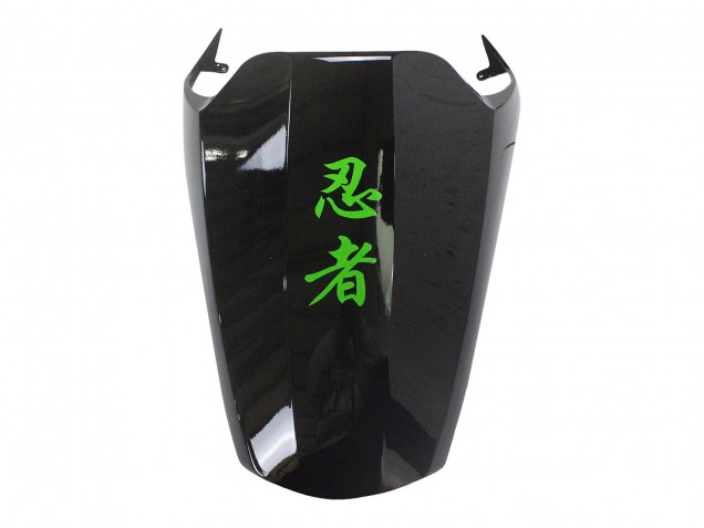 Kit Carena Moto Kawasaki ZX14R ZZR1400 2012-2024 - Verde Nero Lucido