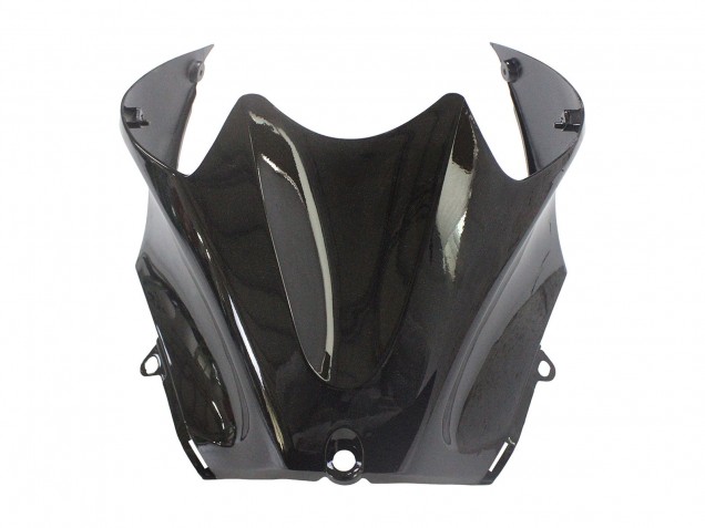 Kit Carena Moto Kawasaki ZX14R ZZR1400 2012-2024 - Verde Nero Lucido