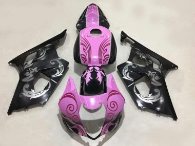 Carena Moto Suzuki GSXR 1000 2003-2004 - Nero Rosa